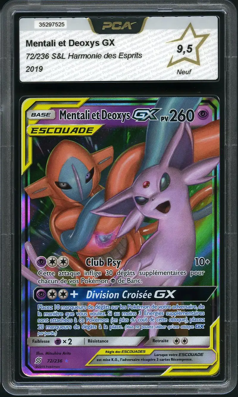 PCA 9.5 Mentali et Deoxys Gx