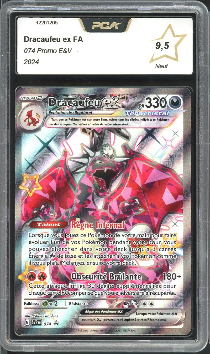PCA 9.5 Dracaufeu Ex
