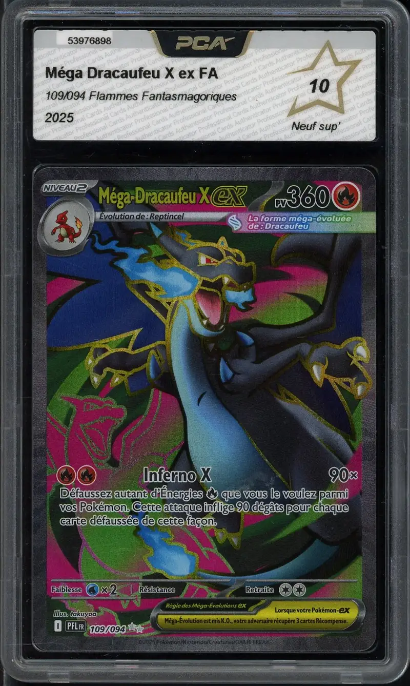 PCA 10 Méga-Dracaufeu X Ex