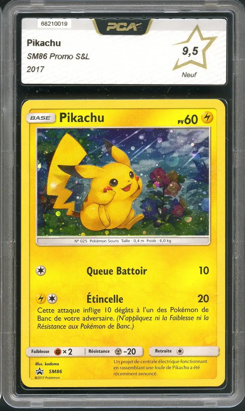 PCA 9.5 Pikachu Holo