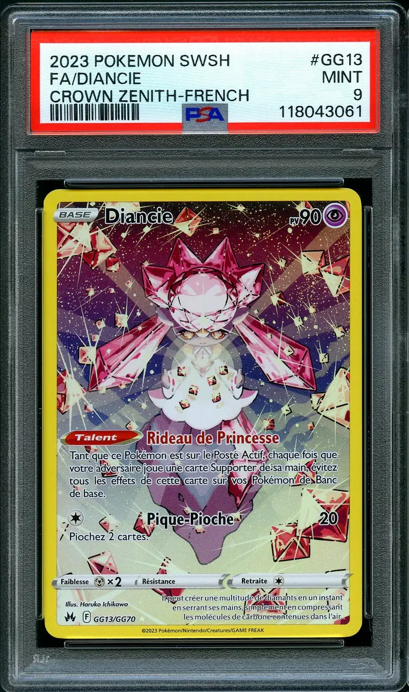 PSA 9 Diancie