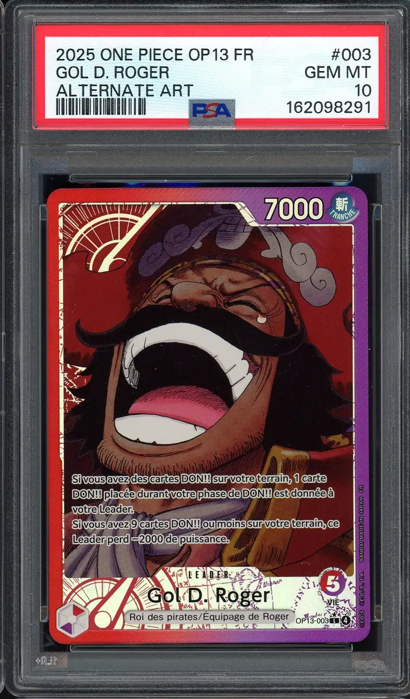 PSA 10 Gol D. Roger