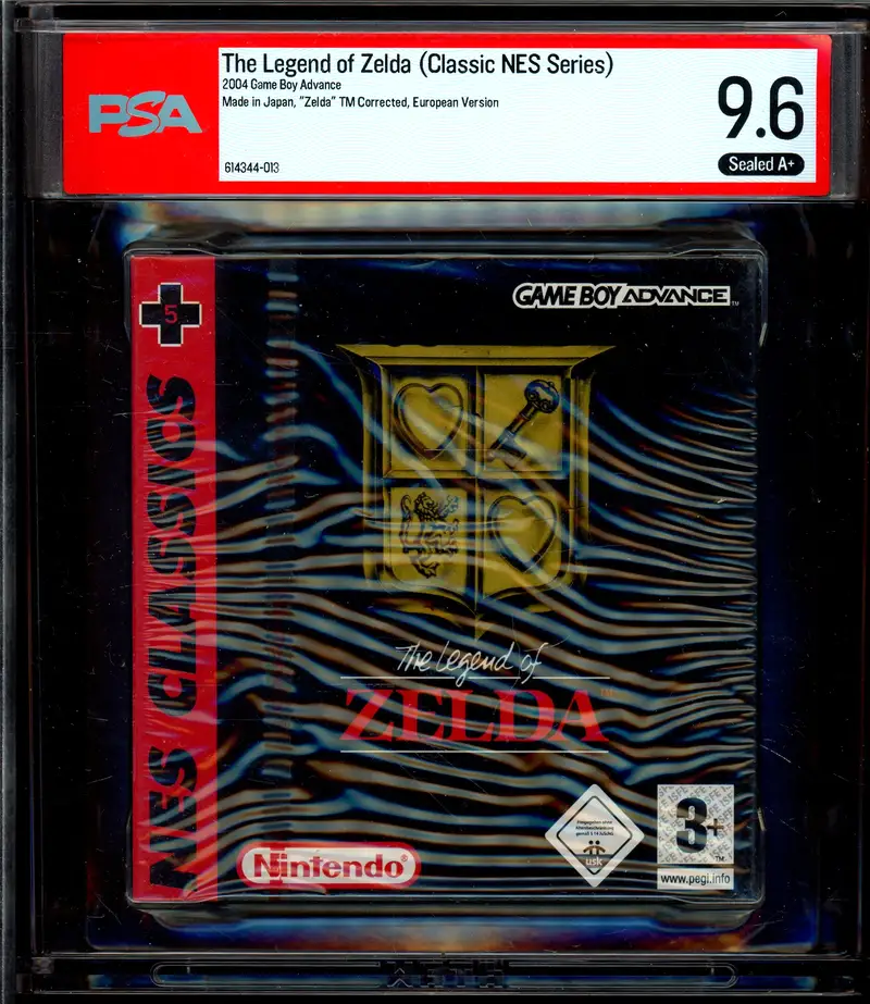 PSA 9.6 Jeu Game Boy Advance The Legend of Zelda