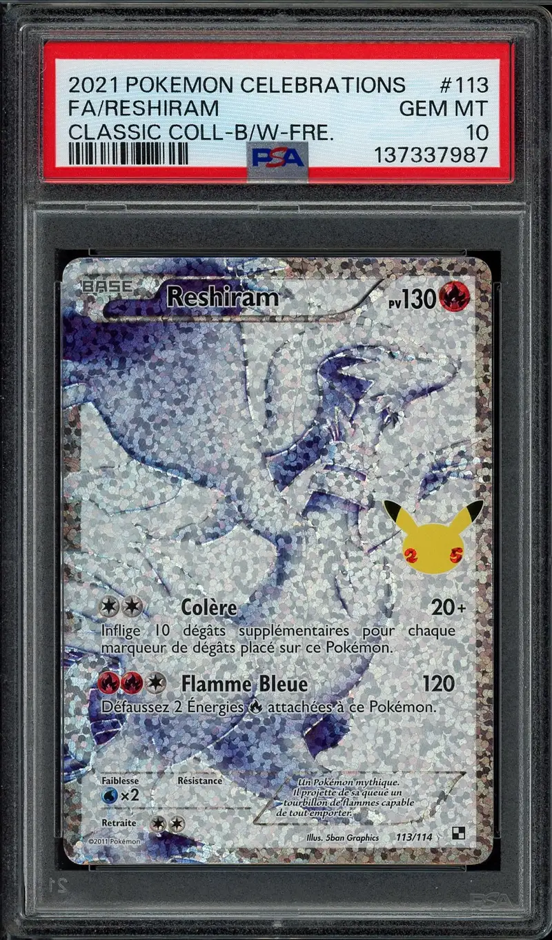 PSA 10 Reshiram