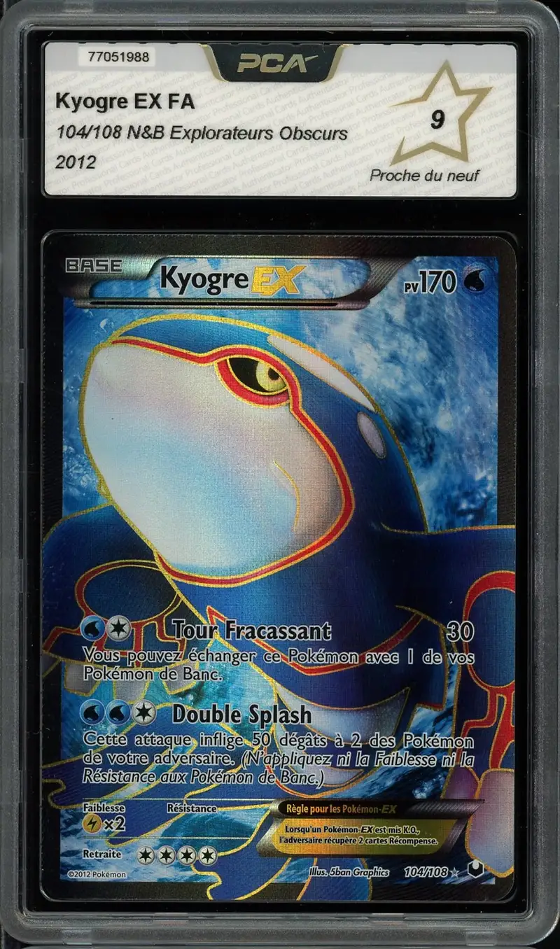 PCA 9 Kyogre Ex