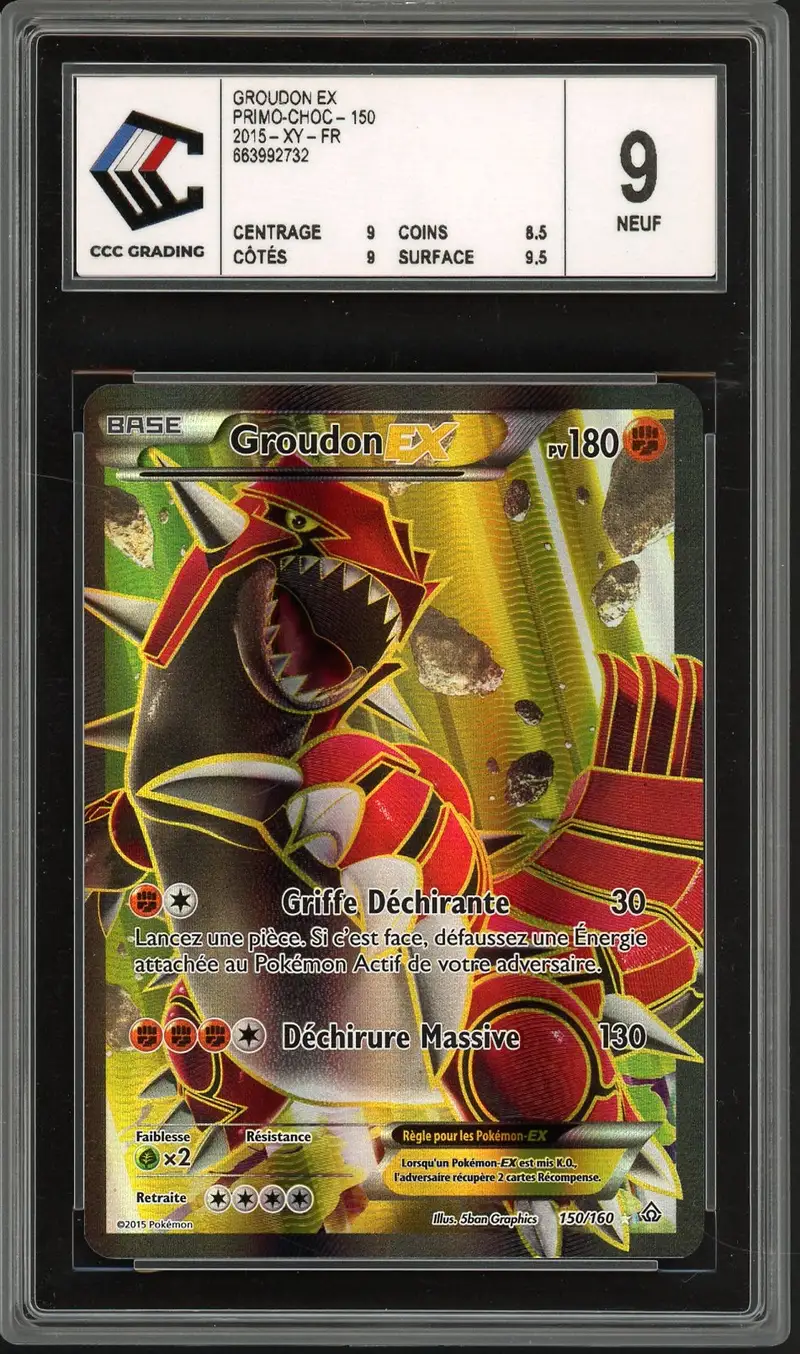 CCC 9 Groudon Ex