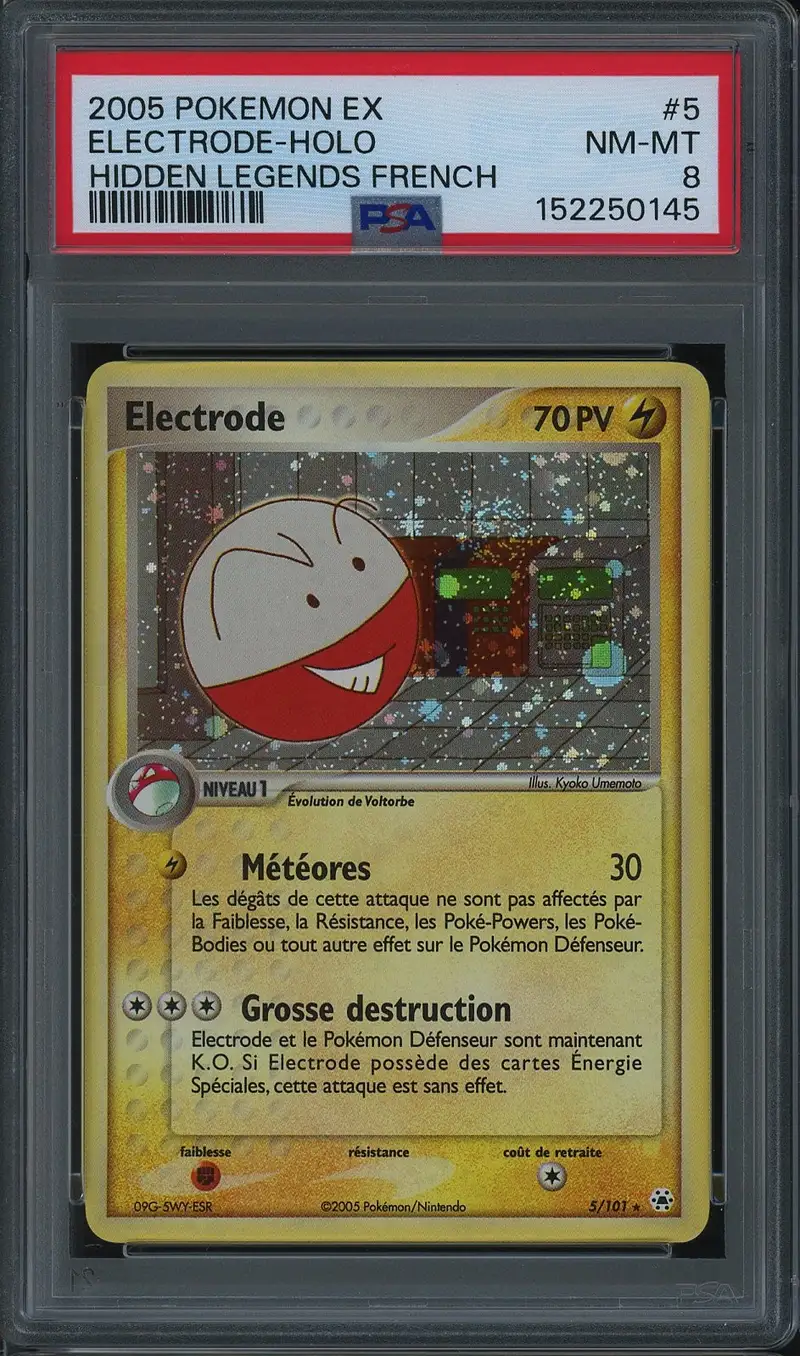 PSA 8 Electrode Holo