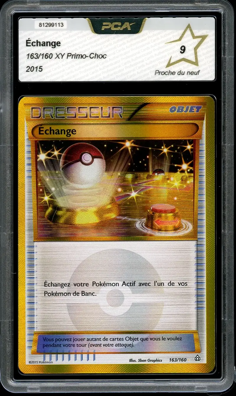 PCA 9 Echange Gold