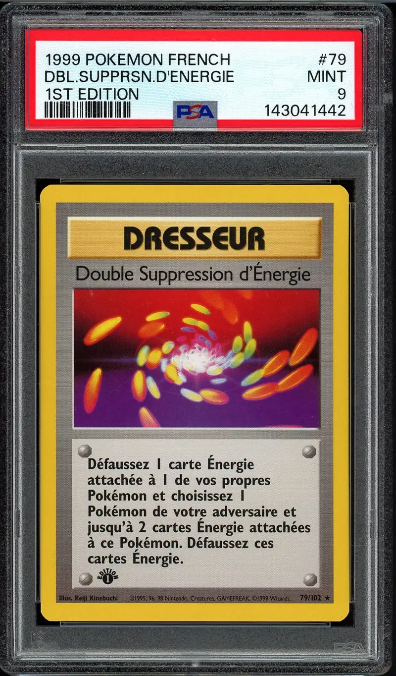 PSA 9 Double Suppression d'Energie