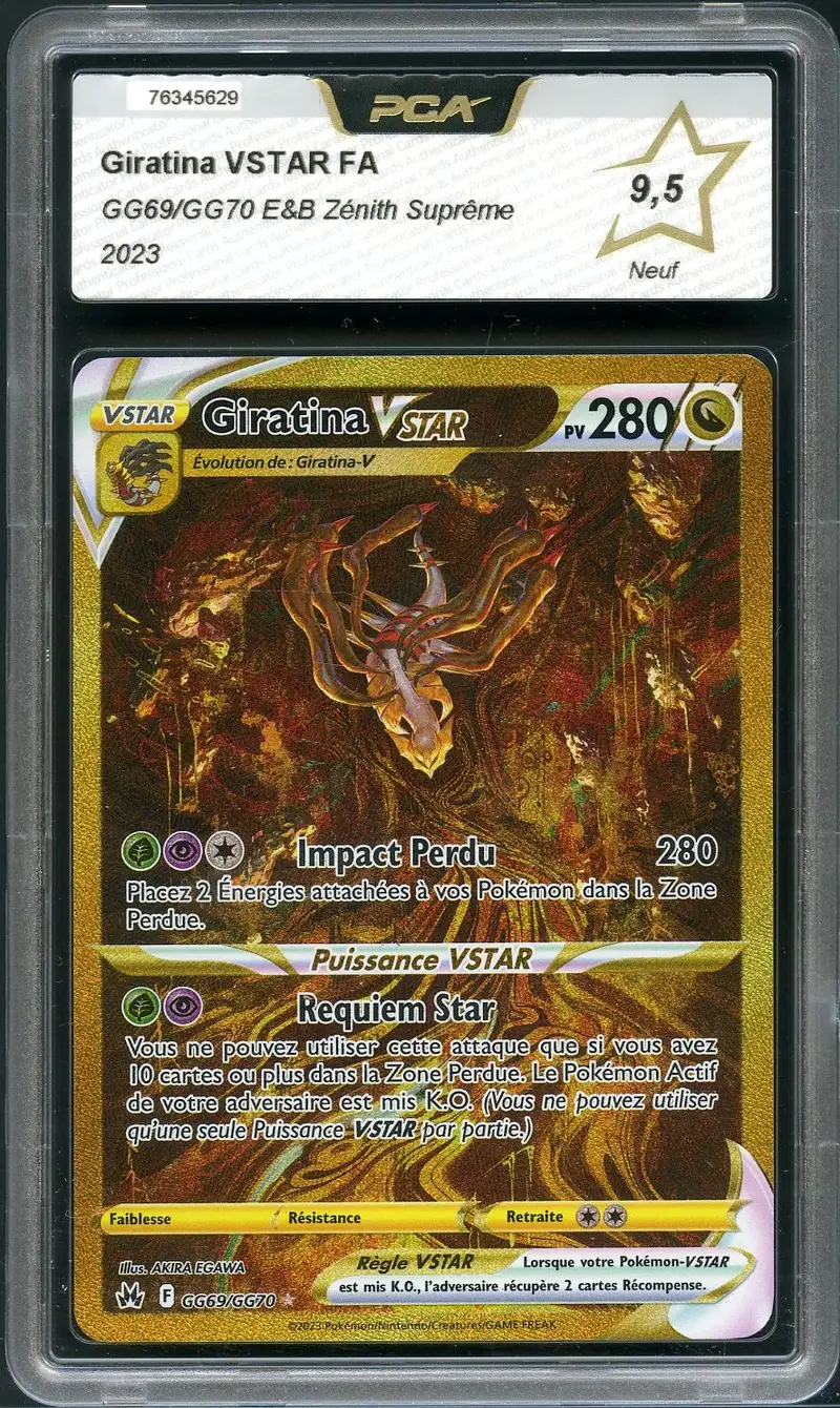 PCA 9.5 Giratina VStar Gold