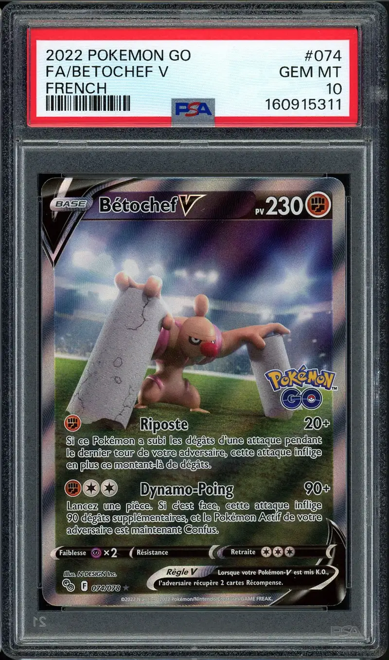 PSA 10 Bétochef V