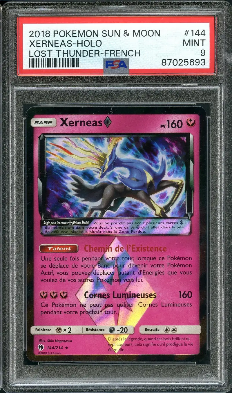 PSA 9 Xerneas Prisme