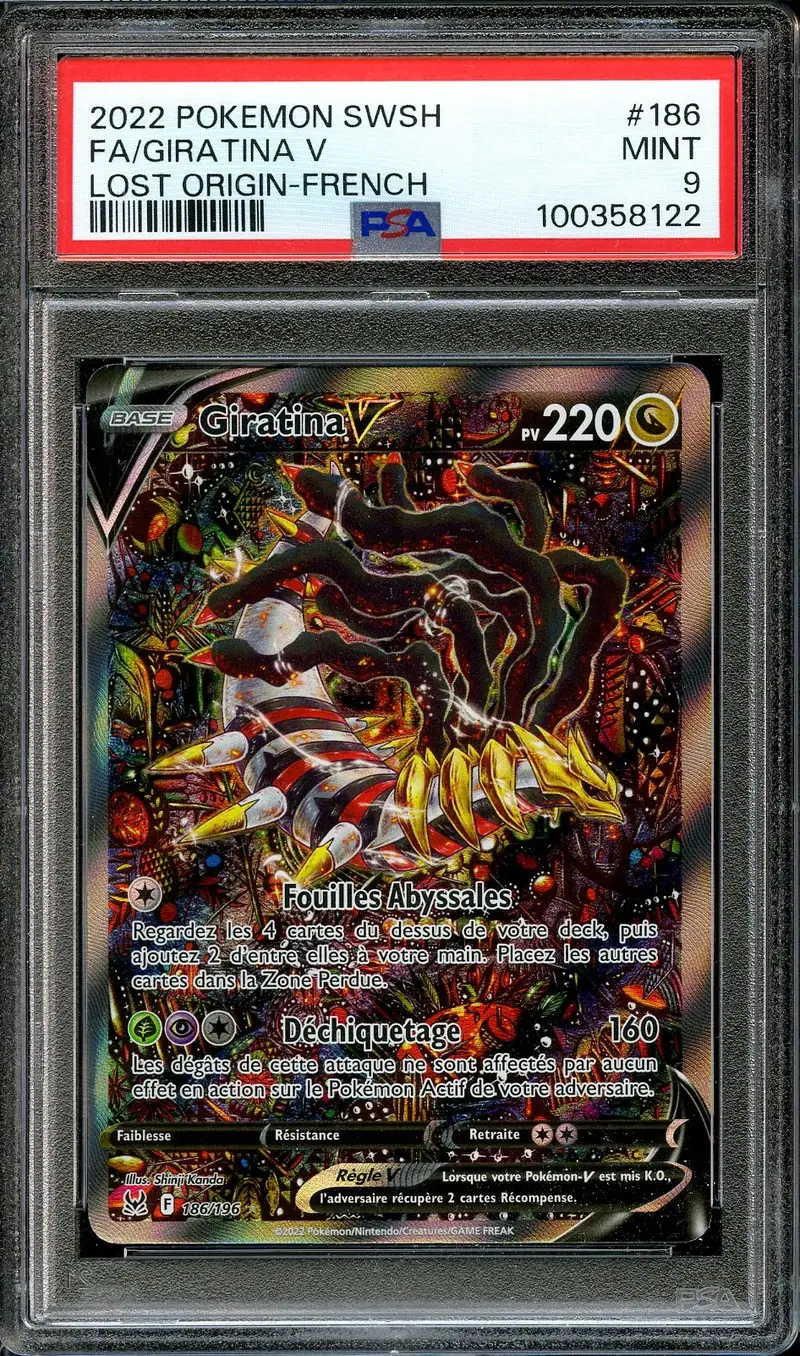 PSA 9 Giratina V