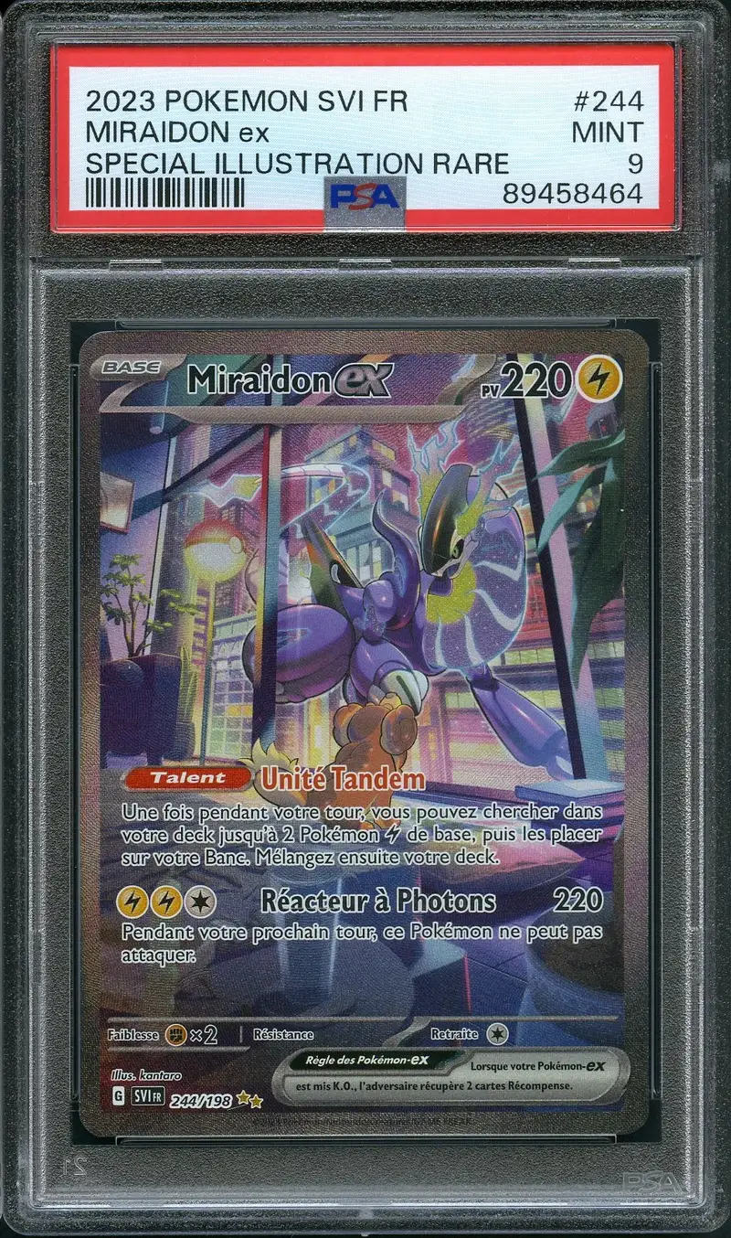 PSA 9 Miraidon Ex