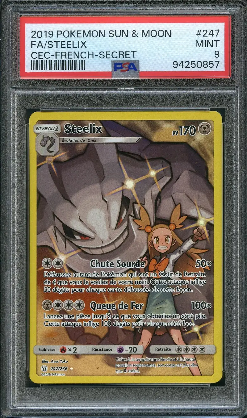 PSA 9 Steelix