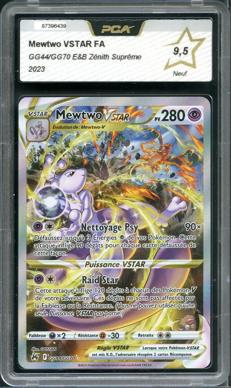 PCA 9.5 Mewtwo VStar