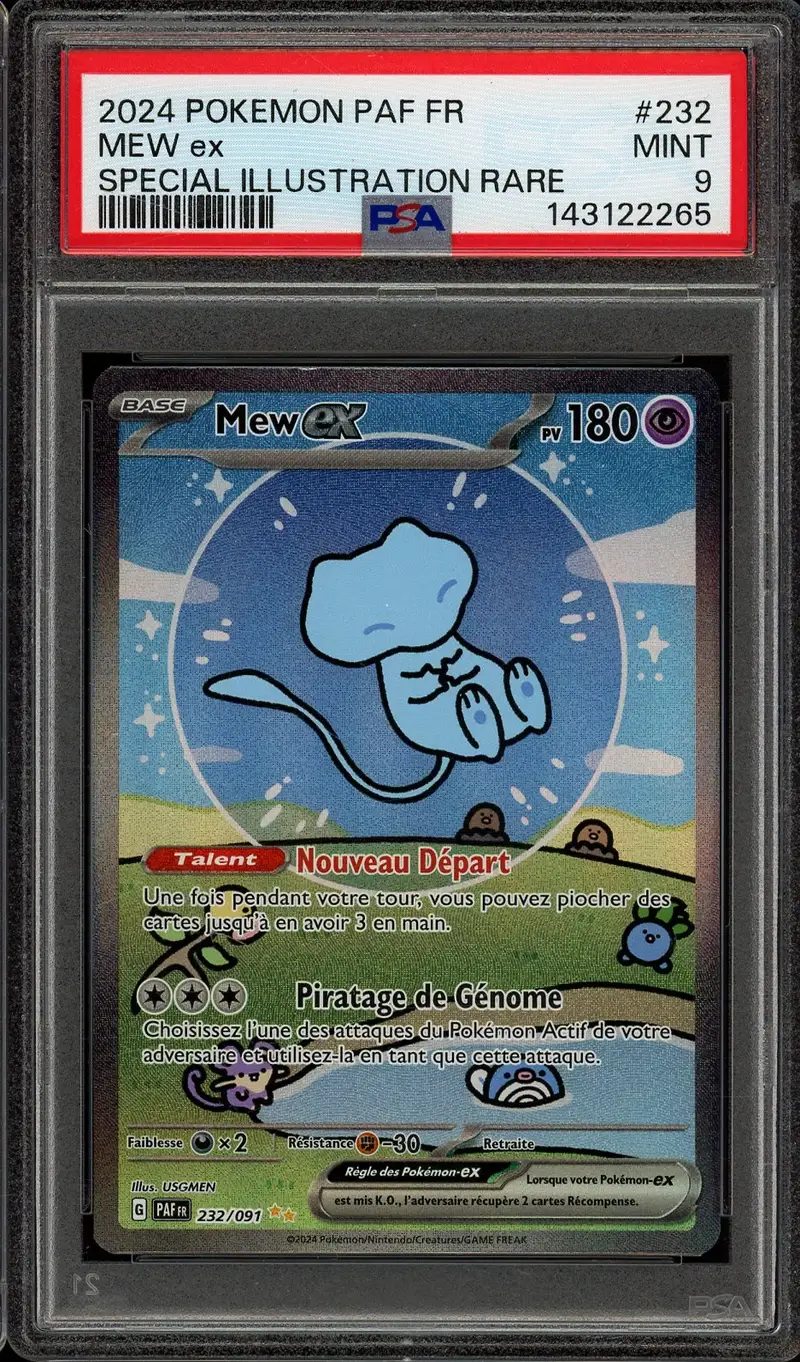 PSA 9 Mew Ex