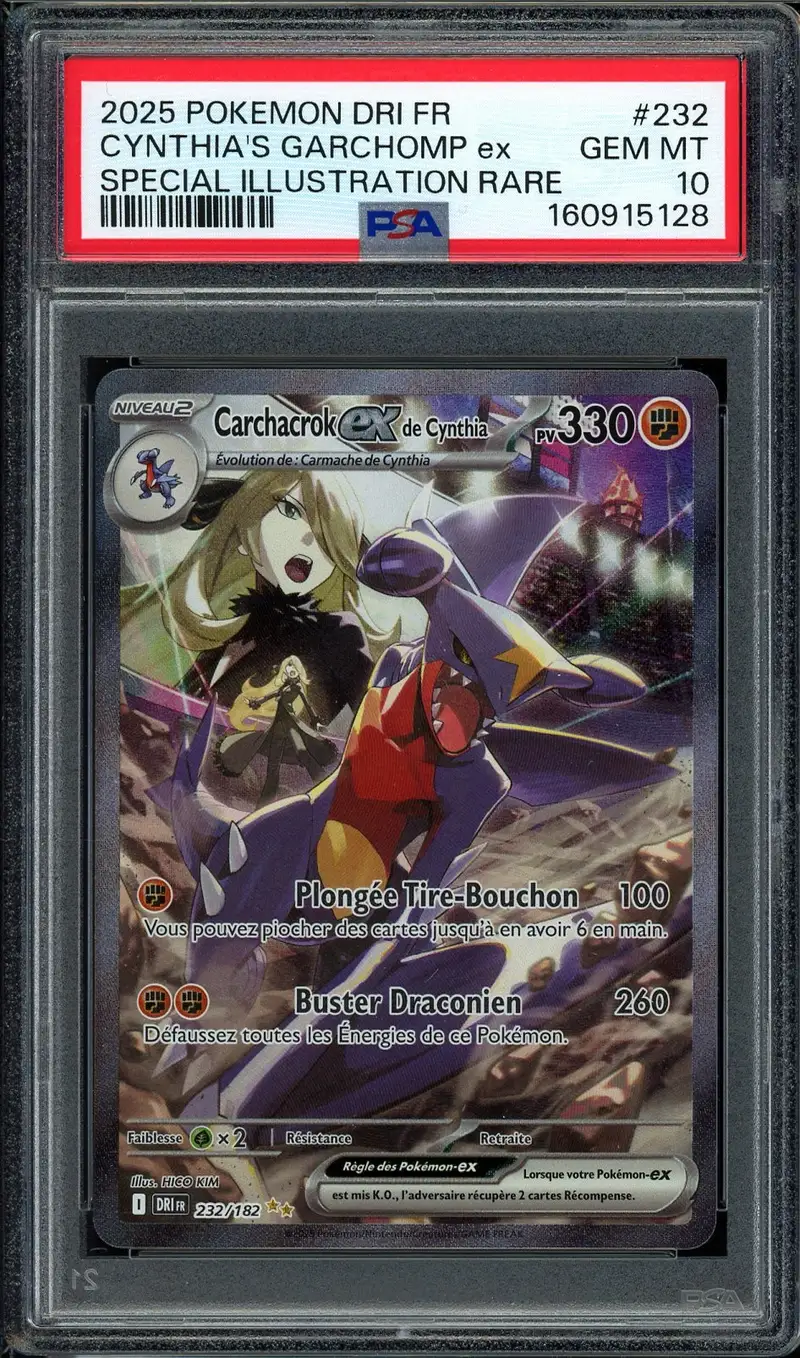 PSA 10 Carchacrok Ex de Cynthia