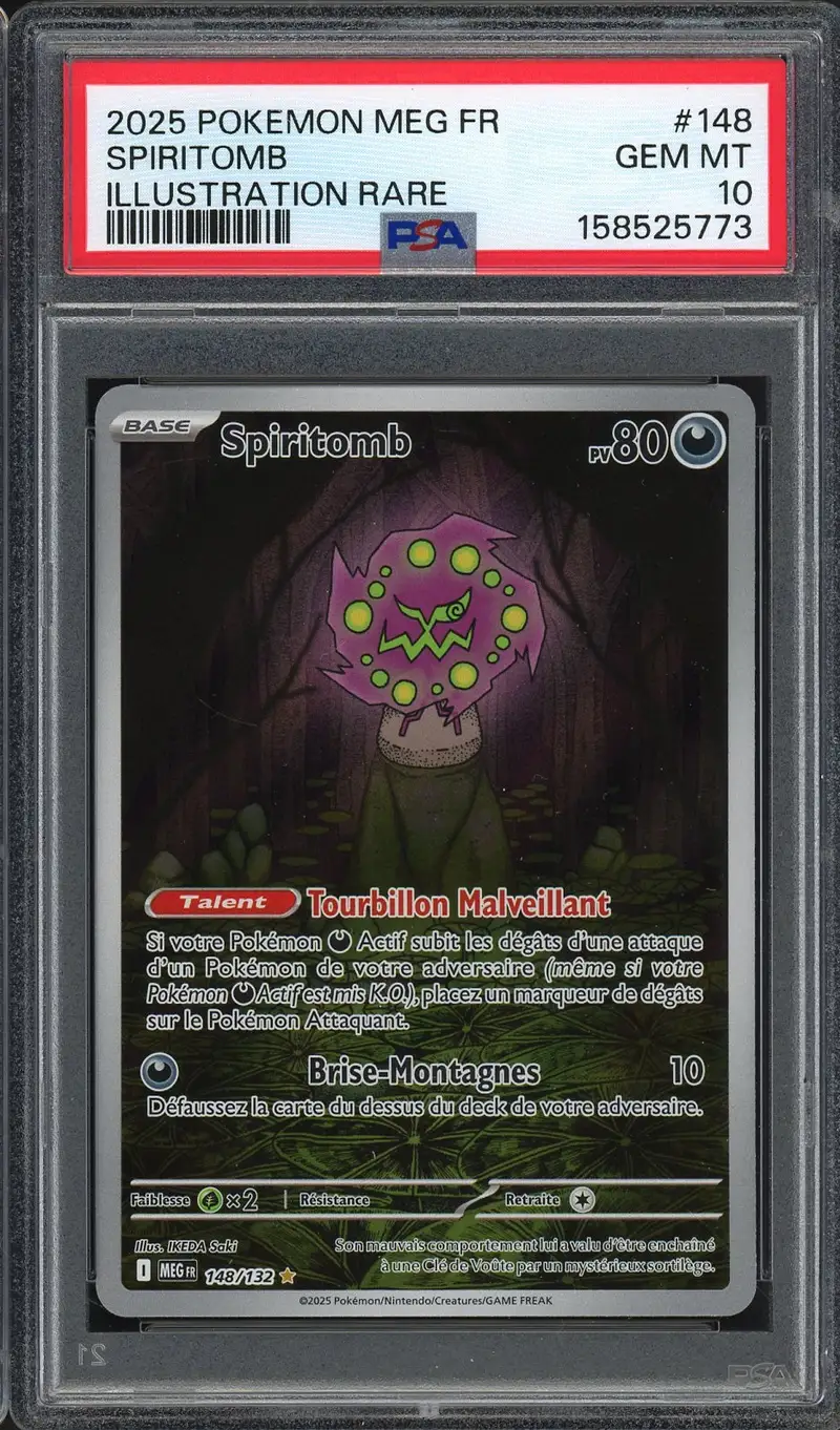 PSA 10 Spiritomb