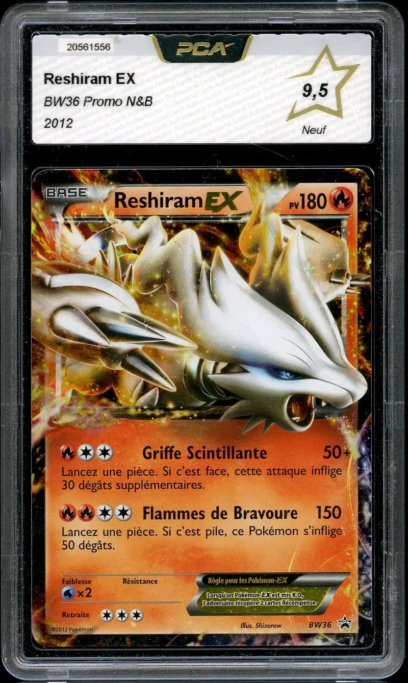 PCA 9.5 Reshiram Ex