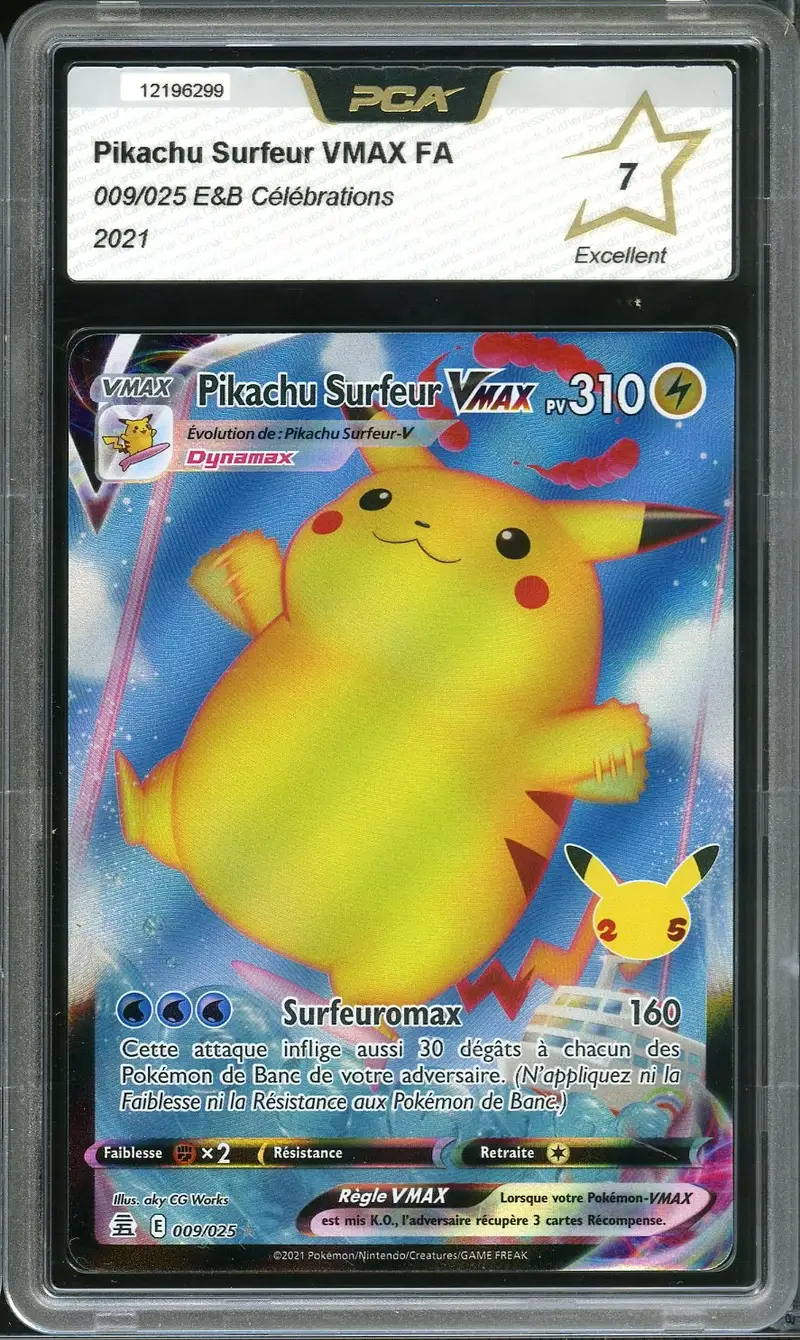 PCA 7 Pikachu Surfeur VMax