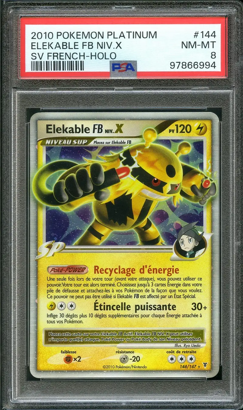 PSA 8 Elekable Niv. X