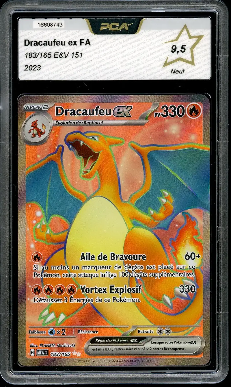 PCA 9.5 Dracaufeu Ex