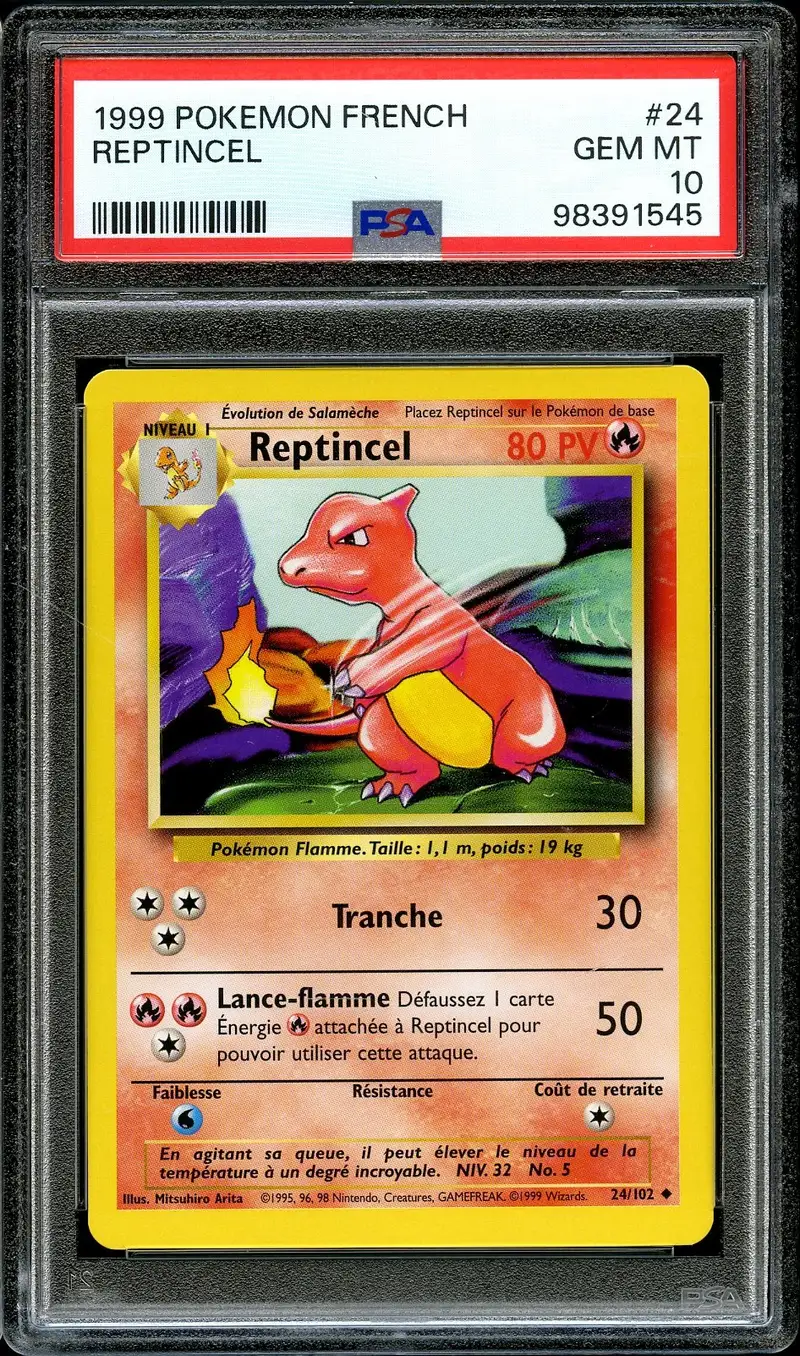 PSA 10 Reptincel