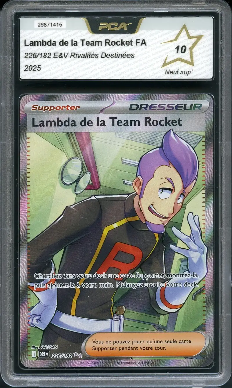 PCA 10 Lambda de la Team Rocket