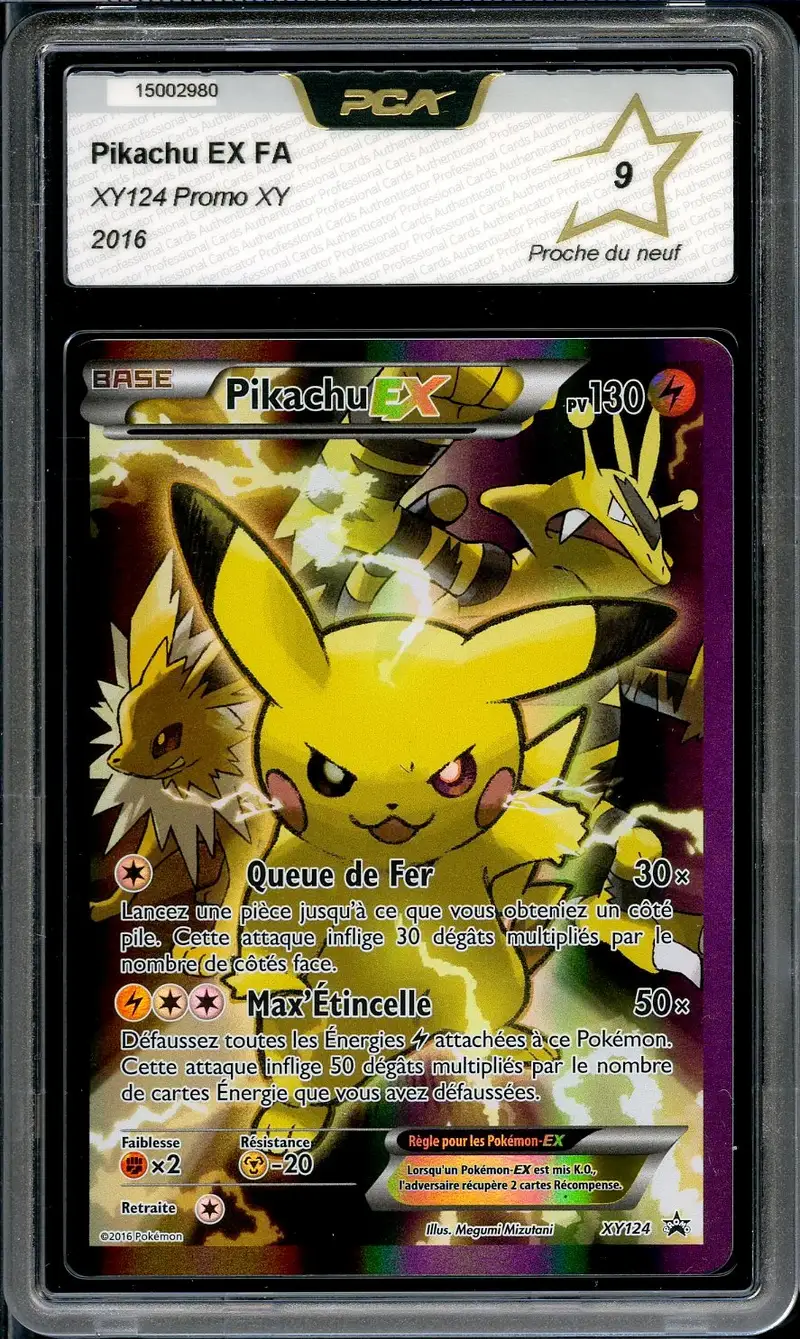 PCA 9 Pikachu Ex