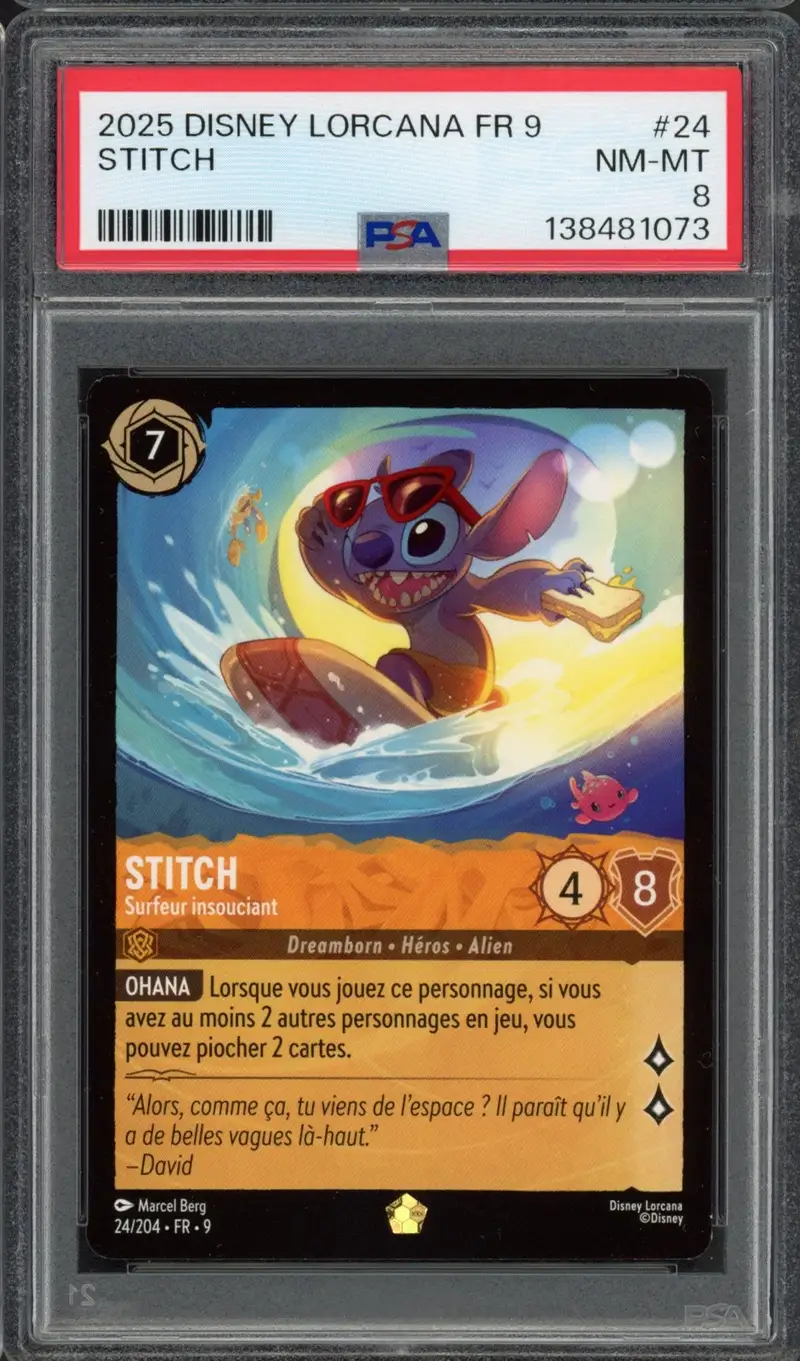 PSA 8 Stitch
