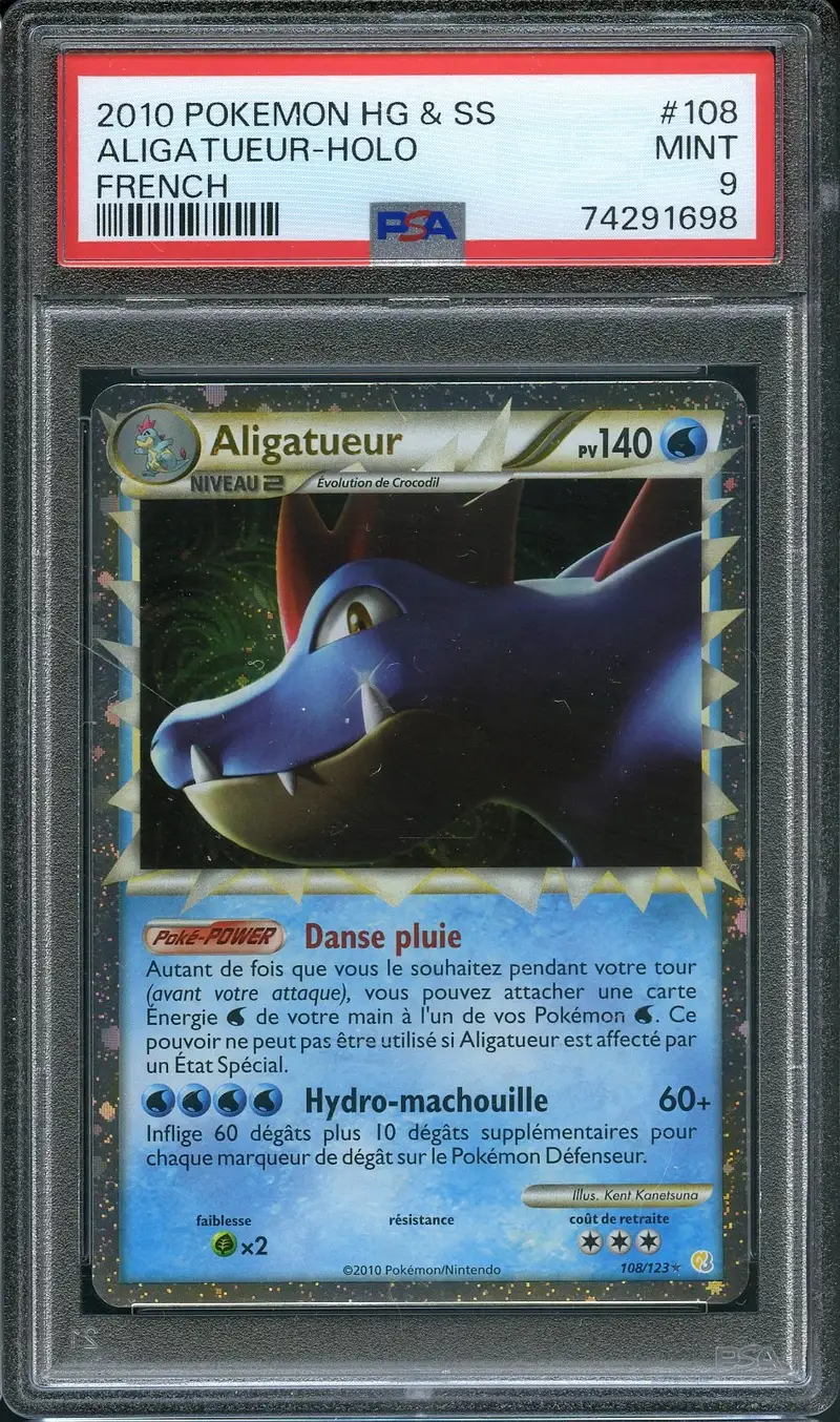 PSA 9 Aligatueur Prime