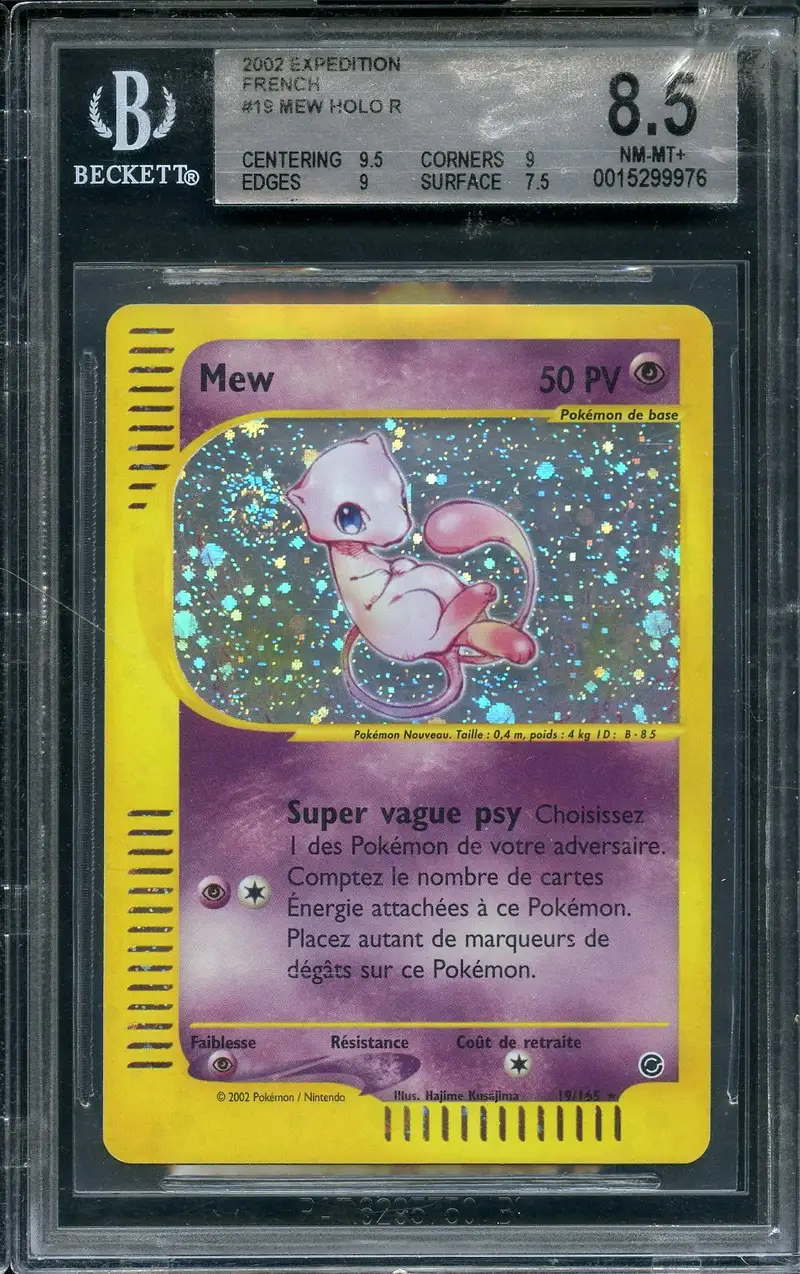 BGS 8.5 Mew Holo