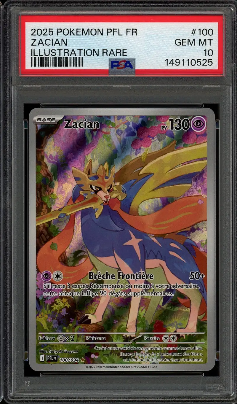PSA 10 Zacian
