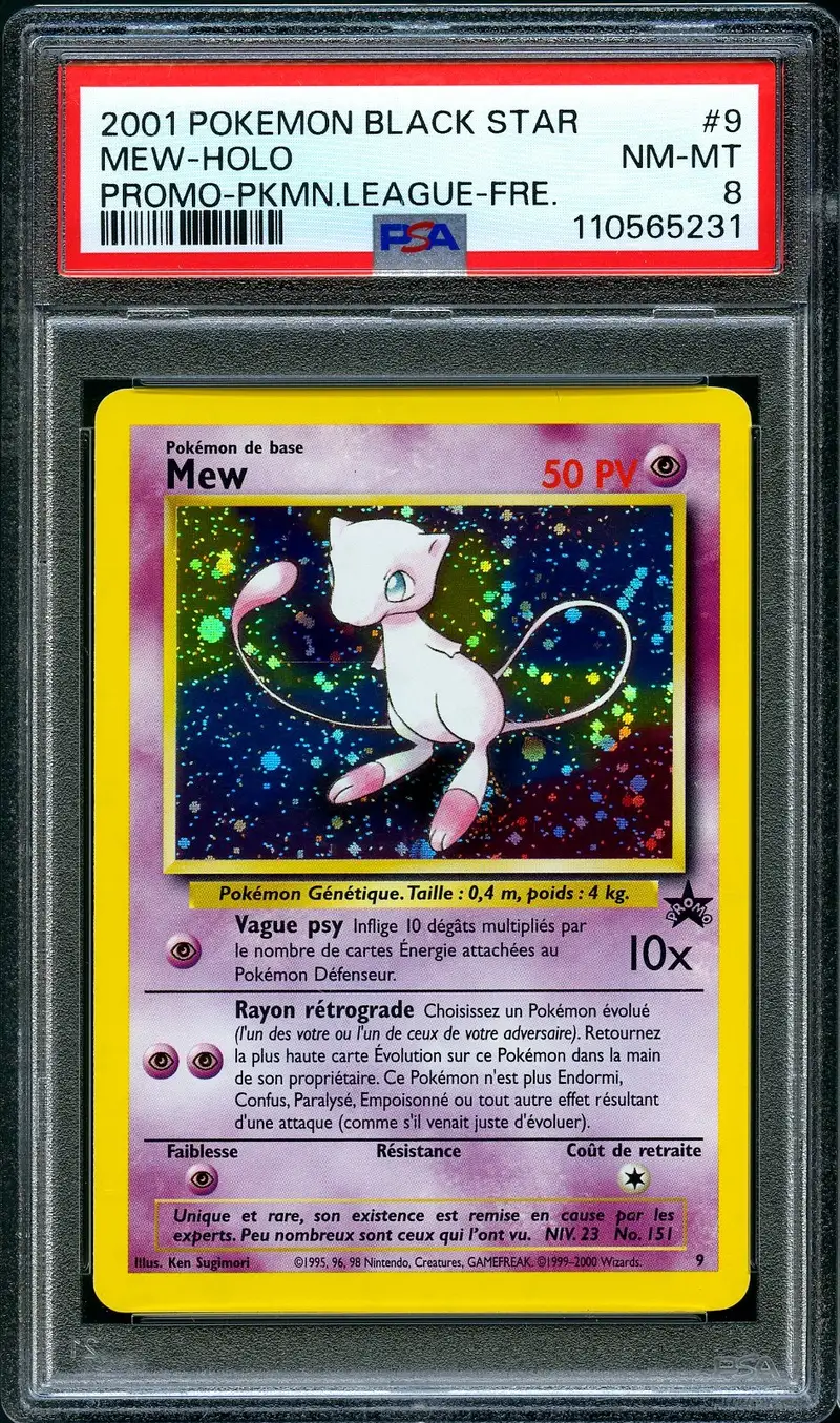 PSA 8 Mew Holo