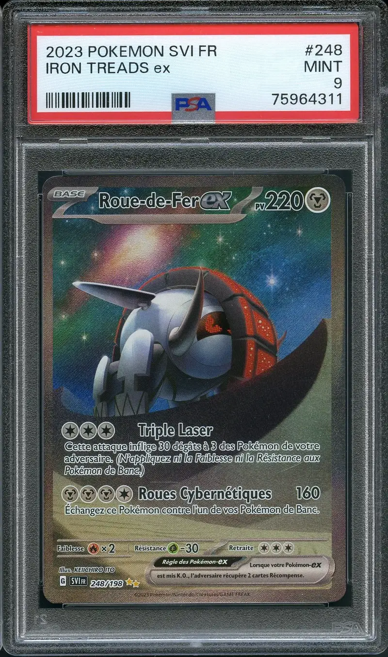 PSA 9 Roue-de-Fer Ex