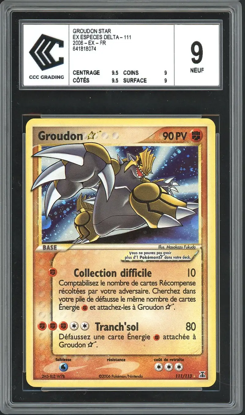 CCC 9 Groudon Gold Star