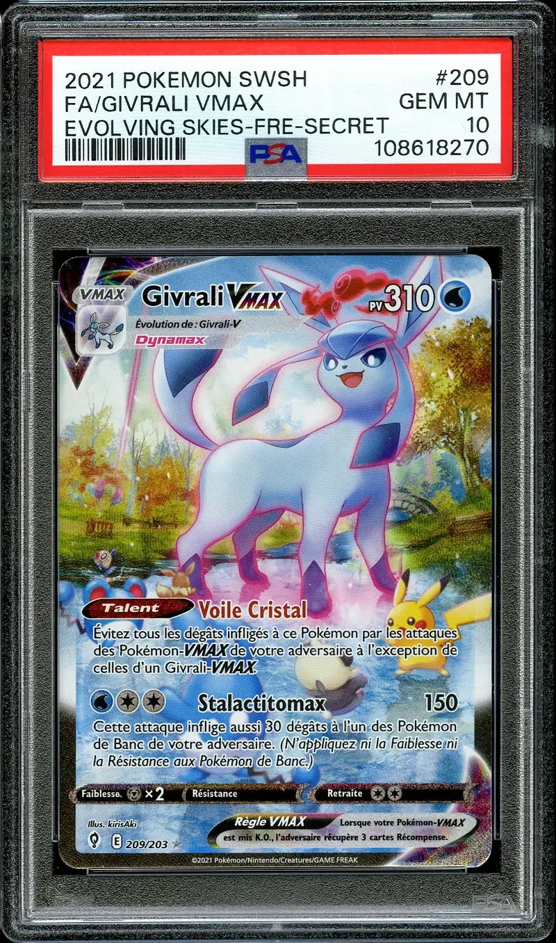 PSA 10 Givrali VMax
