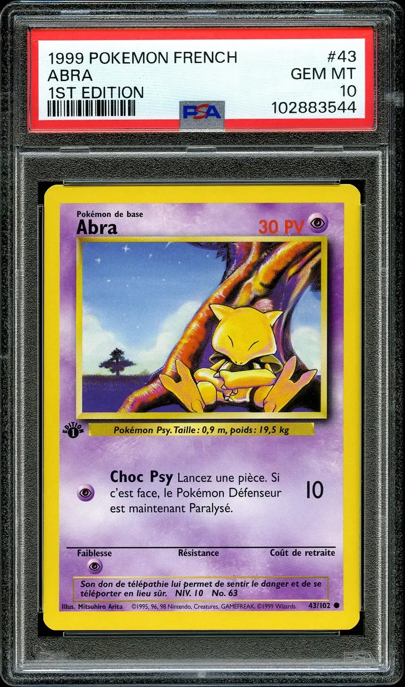 PSA 10 Abra