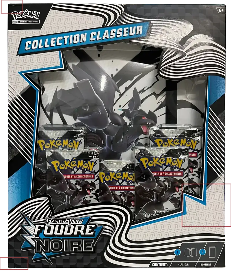Coffret Collection Classeur EV10.5 Foudre Noire
