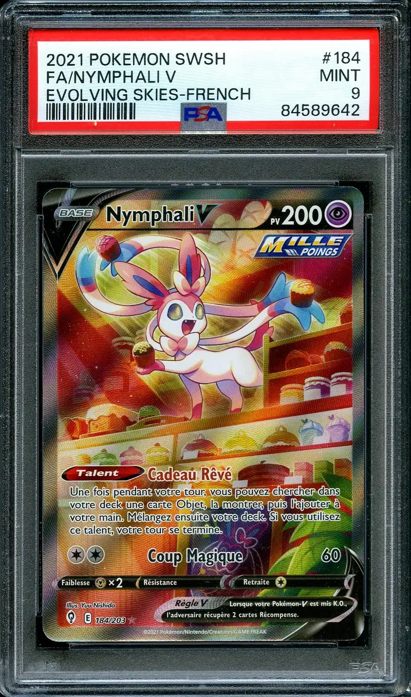 PSA 9 Nymphali V
