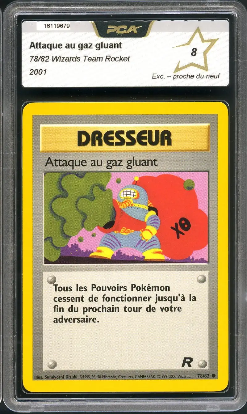 PCA 8 Attaque au gaz gluant