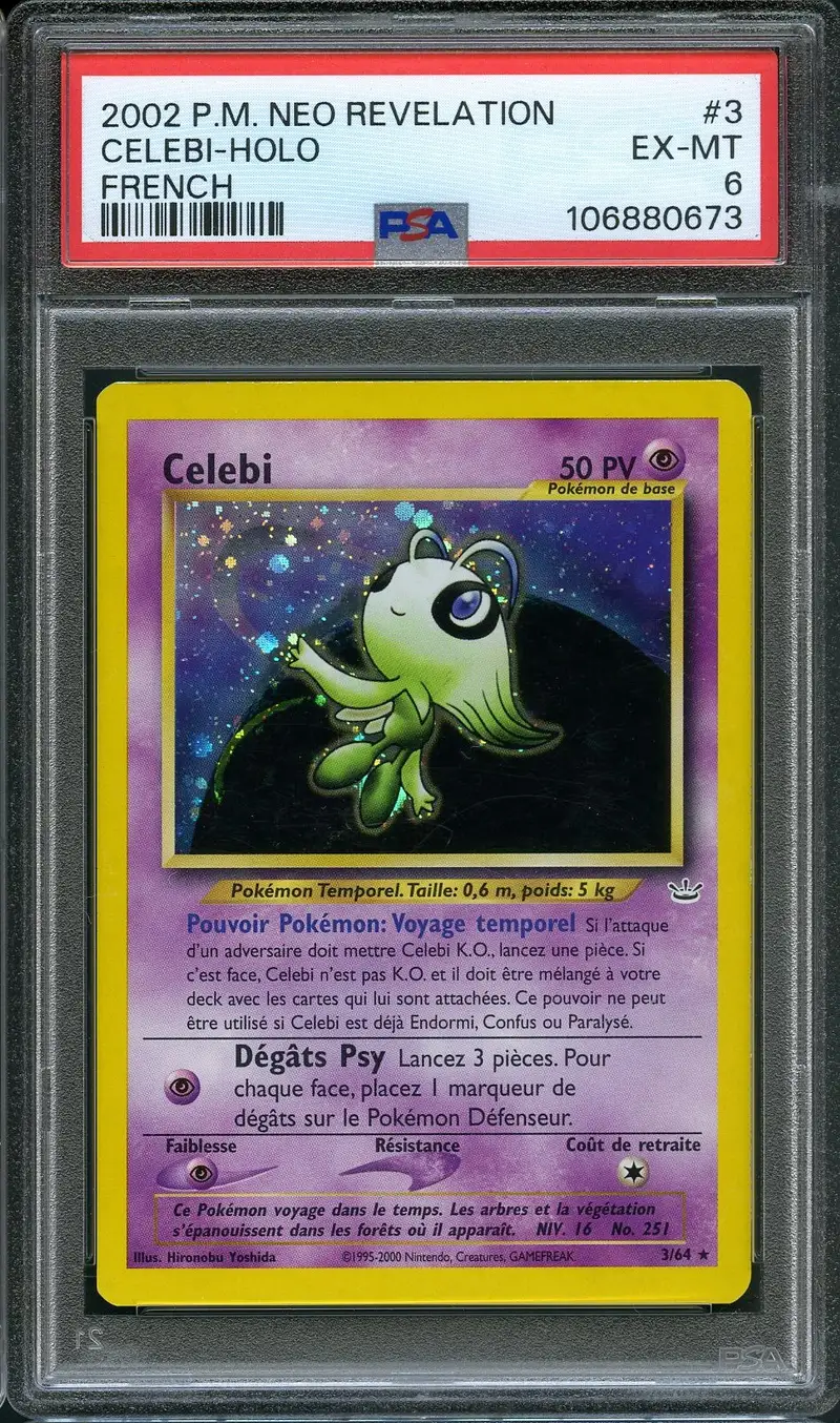 PSA 6 Celebi Holo
