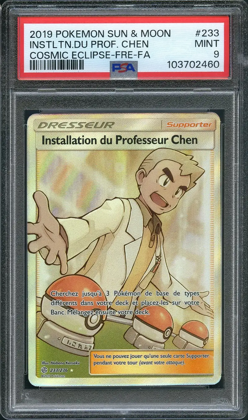 PSA 9 Installation du Professeur Chen