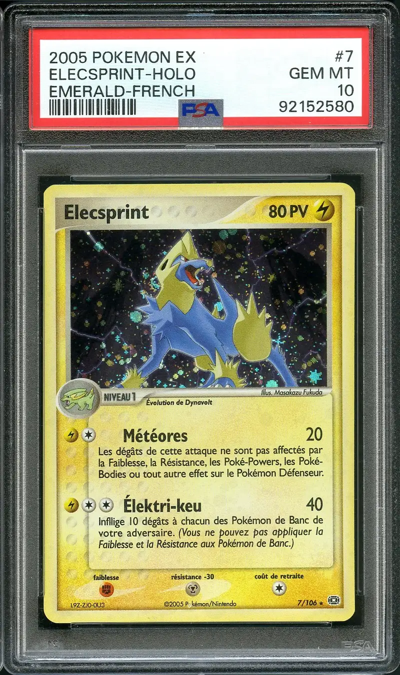 PSA 10 Elecsprint Holo
