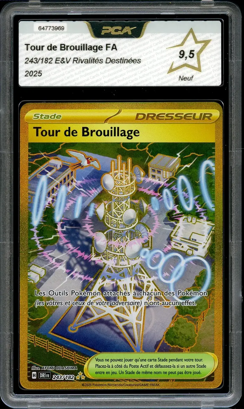 PCA 9.5 Tour de Brouillage Gold