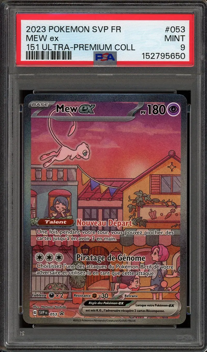 PSA 9 Mew Ex