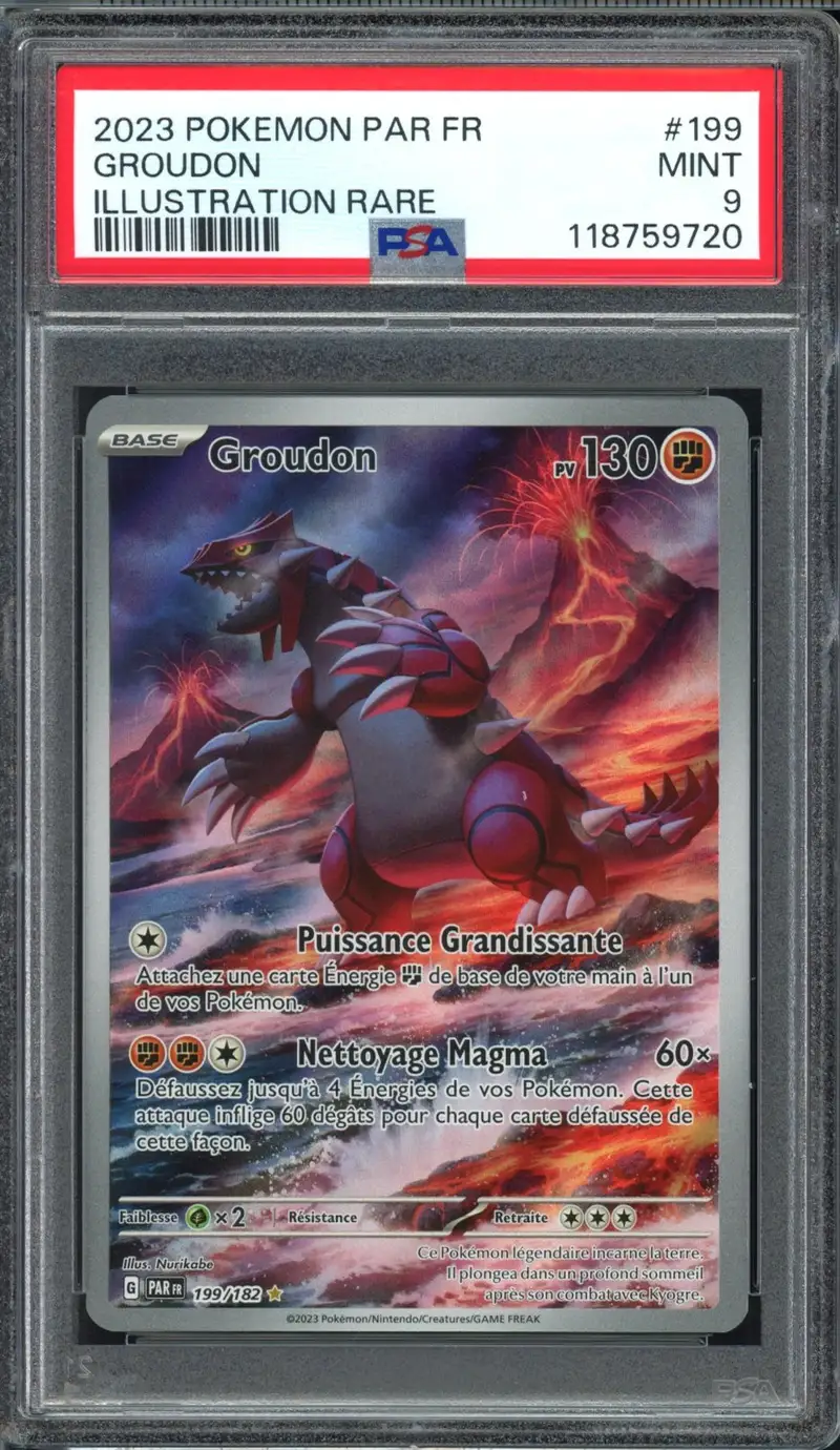 PSA 9 Groudon