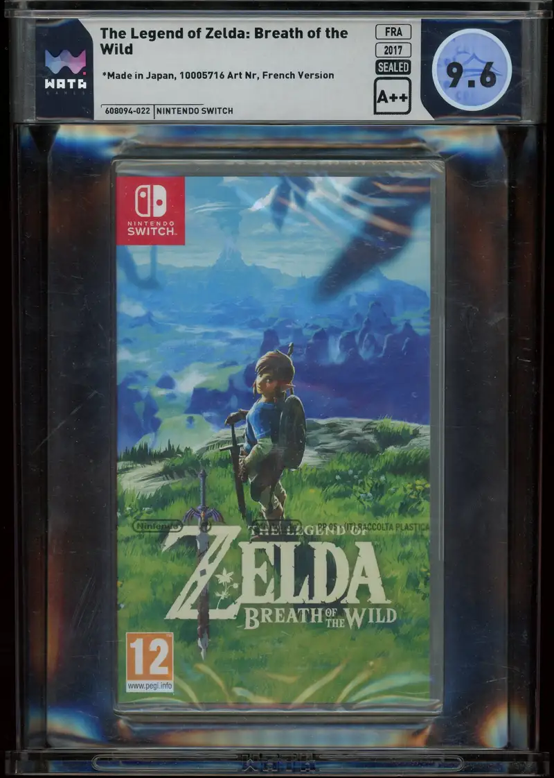 WATA 9.6 The Legend of Zelda : Breath of the Wild