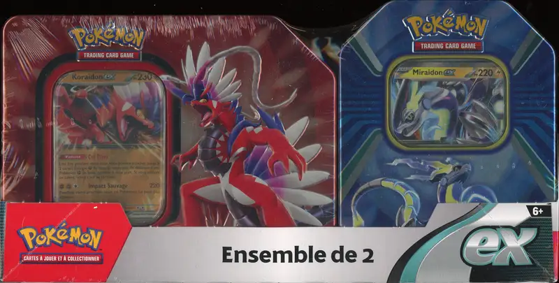 Ensemble de 2 Pokébox Ex